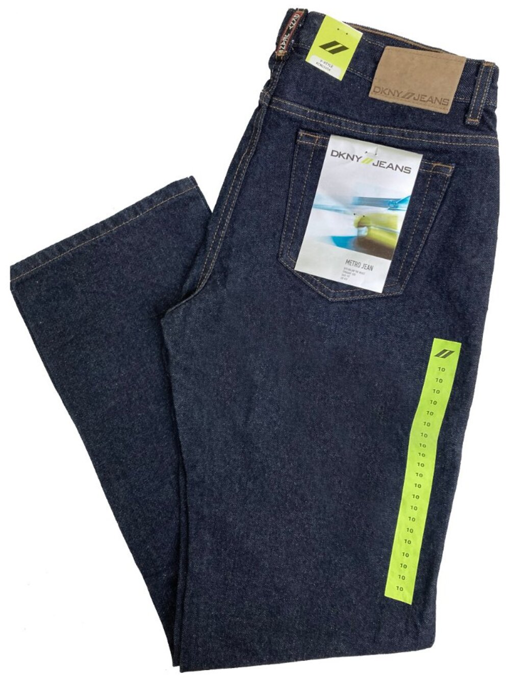 NEW Vintage Donna Karan DKNY Jeans!  Metro Style  Straight Leg  New Jeans Look
